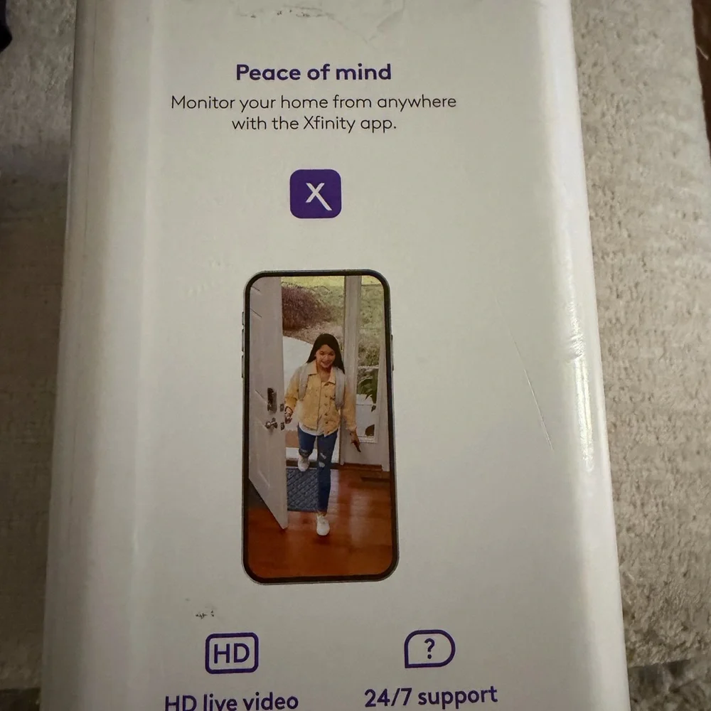Xfinity White Indoor Camera